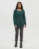 Ten Tree Forest Broughton Sweater - Forest Pine Heather