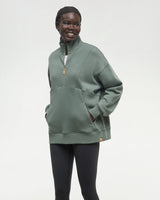 Ten Tree Finlayson 1/4 Zip - Agave Green