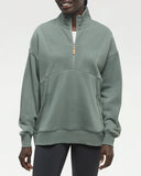 Ten Tree Finlayson 1/4 Zip - Agave Green