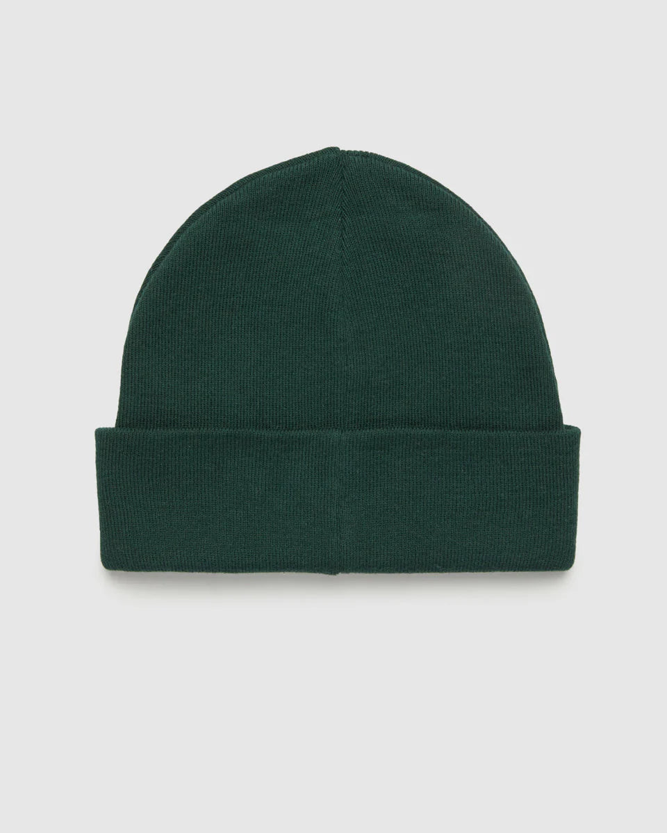 Ten Tree Kurt Juniper Patch Beanie - Forest Pine & Cork Patch