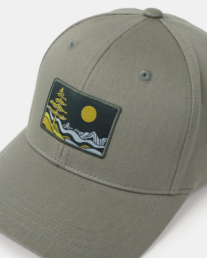 Ten Tree Emerald Edge Elevation Hat - Agave Green/Darkest Spruce