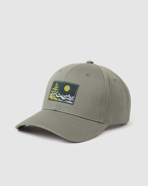 Ten Tree Emerald Edge Elevation Hat - Agave Green/Darkest Spruce