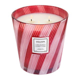 Voluspa 3 Wick Hearth Candle - Crushed Candy Cane