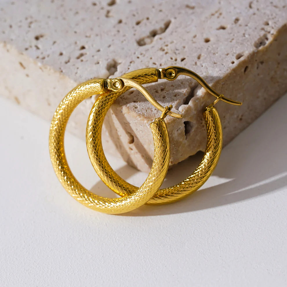 Hackney Nine Junka Earrings - Gold