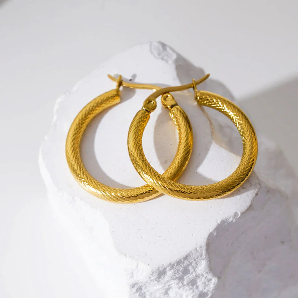 Hackney Nine Junka Earrings - Gold