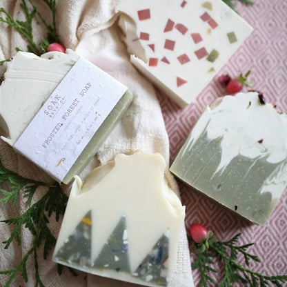 SOAK Bath Co Christmas Tree Soap Bar