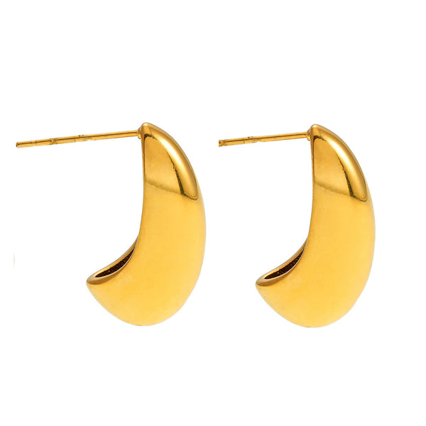Hackney Nine Keene Earrings - Gold