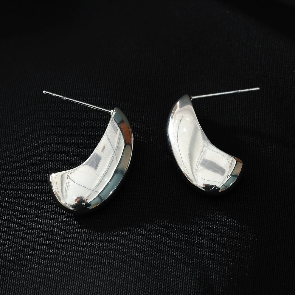 Hackney Nine Keene Earrings - Silver