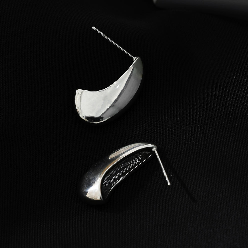 Hackney Nine Keene Earrings - Silver