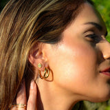 Hackney Nine Keiko Earrings - Gold