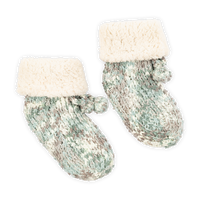 Lemon Loungewear Snow Pebble Bootie - Blue/Aqua