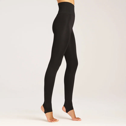 Lemon Fleeced Tight - Black