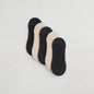Lemon 5PK Women's Non Terry Low Rise Liner Sock - Black Combo