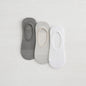 Lemon 3pk Non Terry Mesh Liner - White & Grey