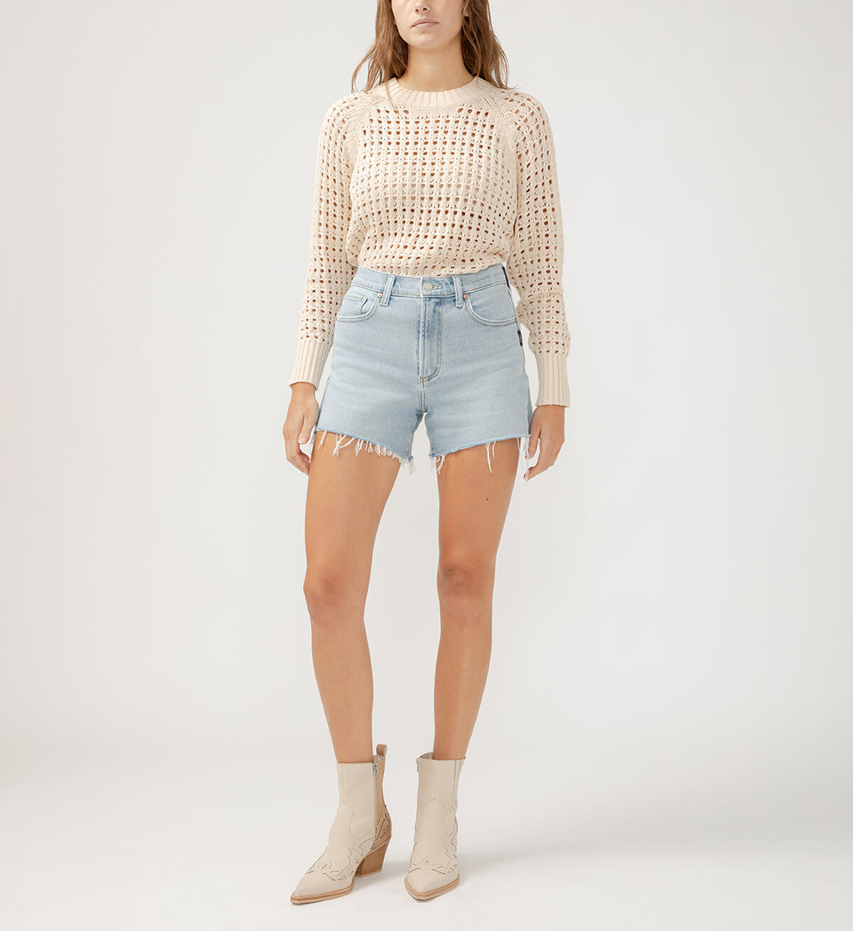 Silver Sure Thing Shorts - Indigo