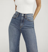 Silver Highly Desirable Straight Leg Jeans - Indigo