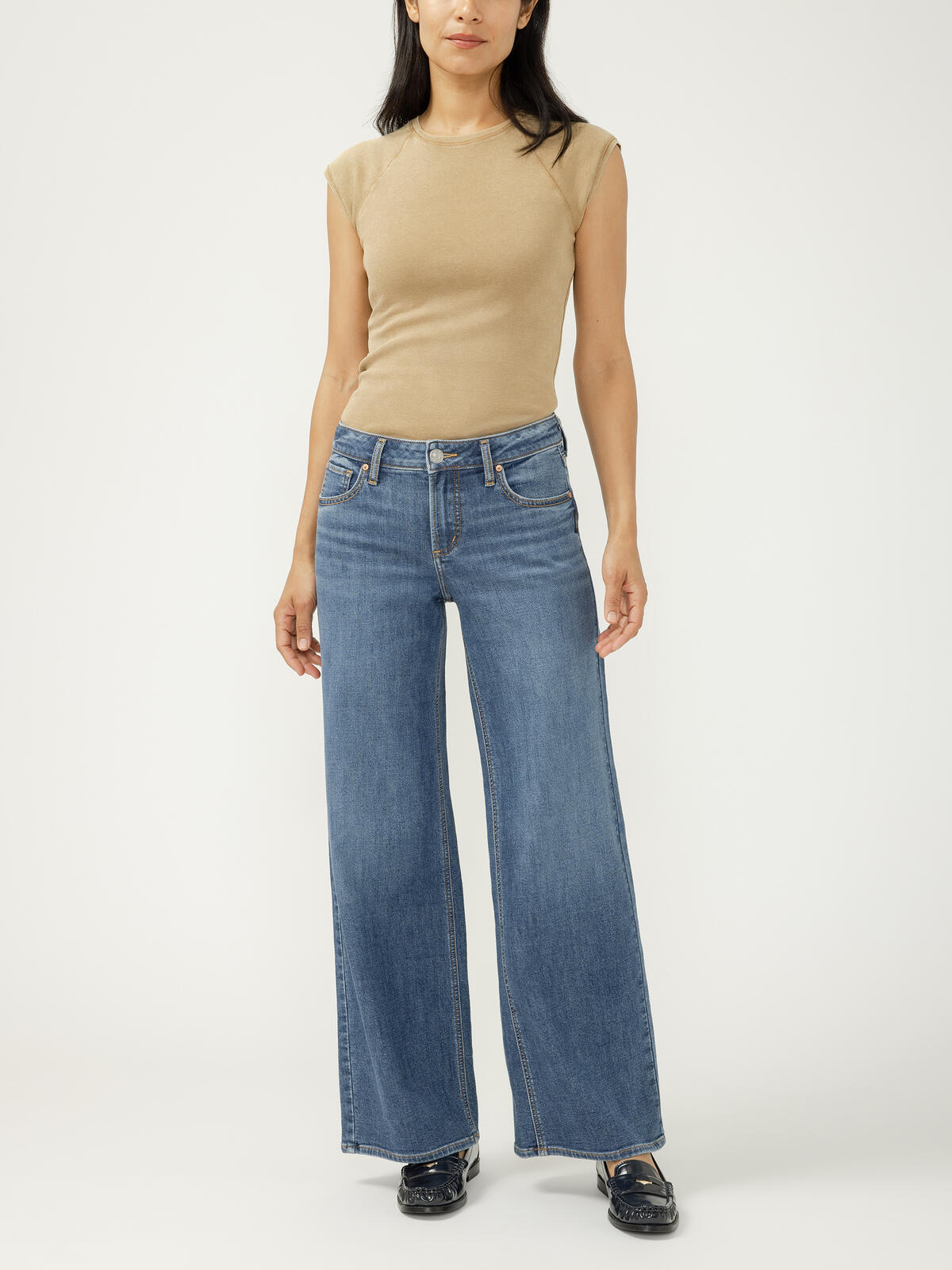Silver Jeans Suki Wide Leg 31in  - Broydon