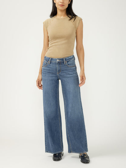 Silver Jeans Suki Wide Leg 31in  - Broydon