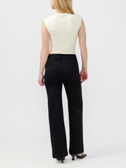 Silver Jeans Avery Trouser - Black