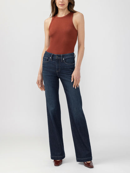Silver Jeans Avery Trouser - Analog