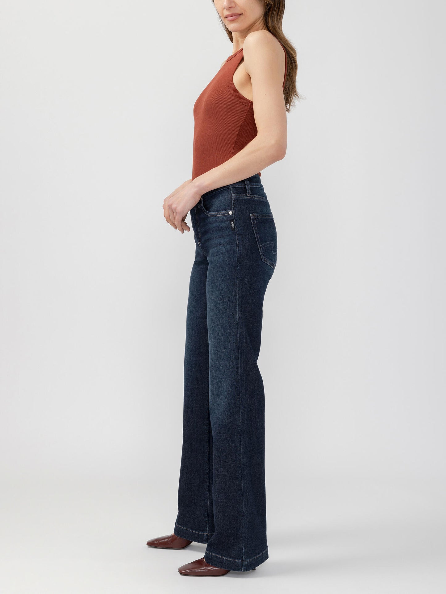 Silver Jeans Avery Trouser - Analog