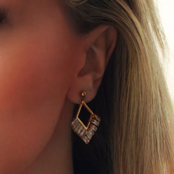 Hackney Nine Lupa Earrings - Gold