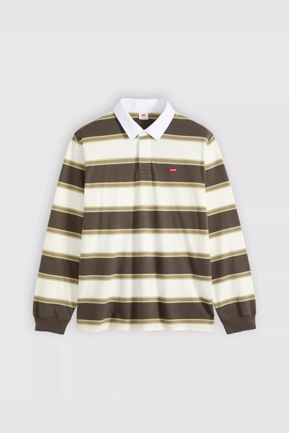 Levi's Classic Long Sleeve Rugby Branco - Stripe