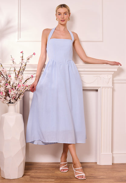 AngelEye Marseille Dress - Baby Blue