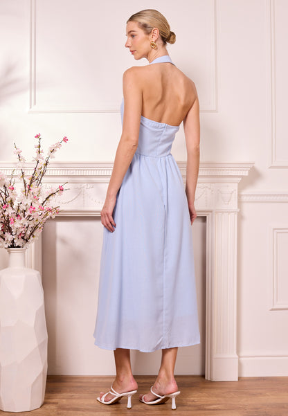 AngelEye Marseille Dress - Baby Blue