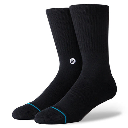 Stance Socks Icon Quarter Socks 3pk - Black