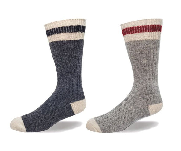 Point Zero Wool Socks - Grey