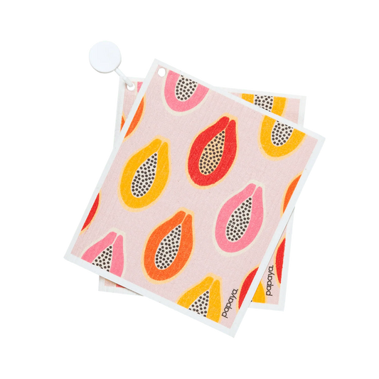 Papaya Dish Cloth Papaya