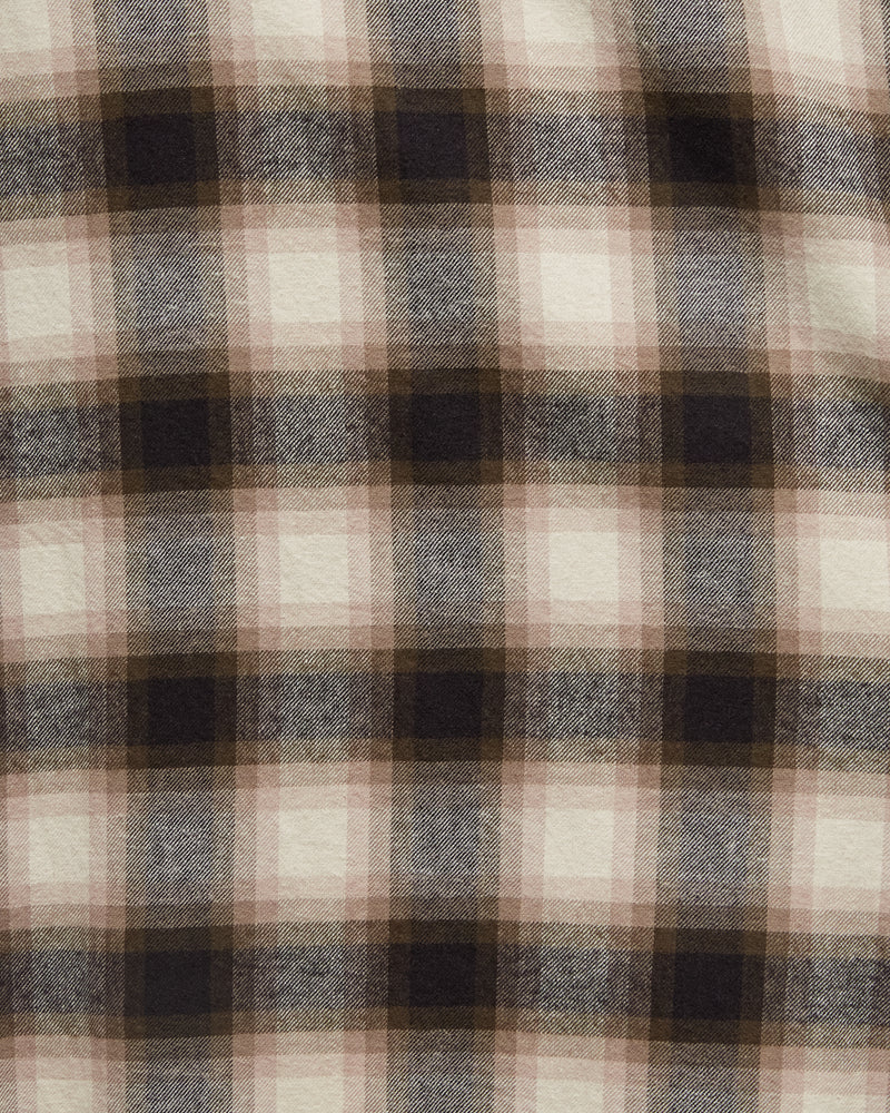 Ten Tree Hayden Dress - Warm Oak & Shadow Plaid