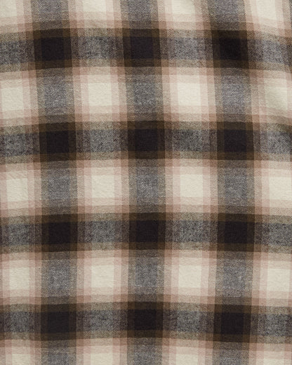Ten Tree Hayden Dress - Warm Oak & Shadow Plaid