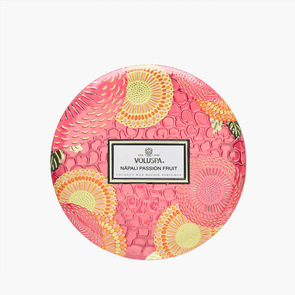 Voluspa Candle 3 Wick Tin - Napali Passion Fruit