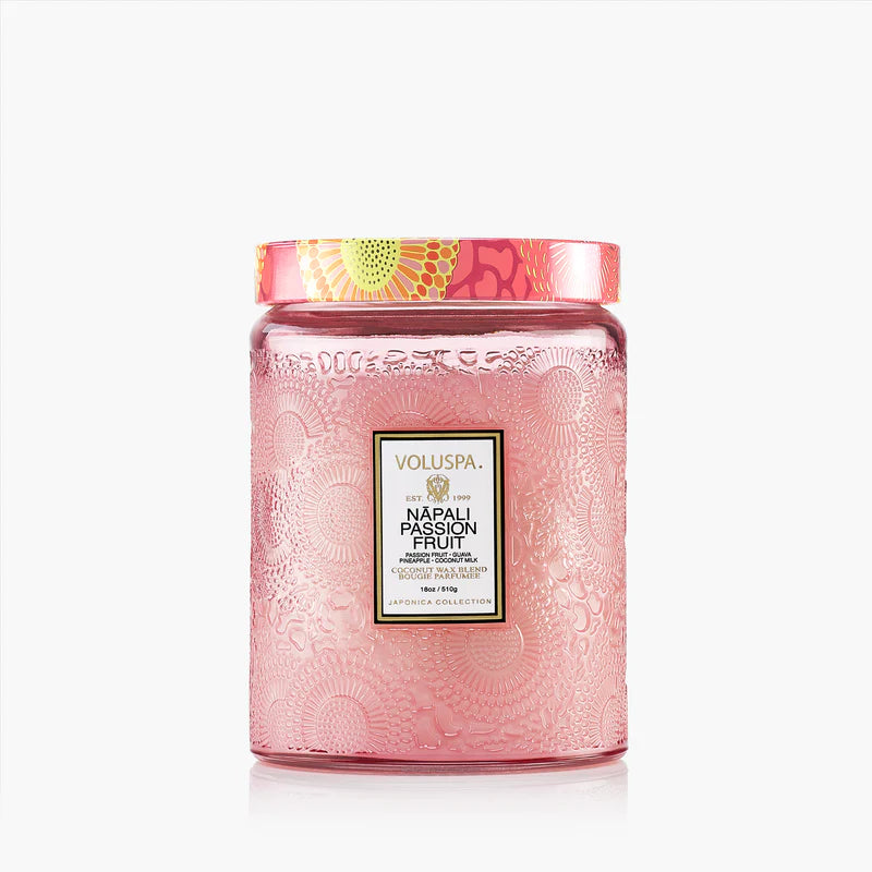 Voluspa Candle Large Jar 18oz - Napali Passion Fruit