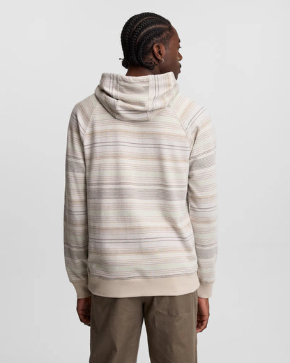 Ten Tree Woodrow Hoodie - Sand Stone Multi Stripe