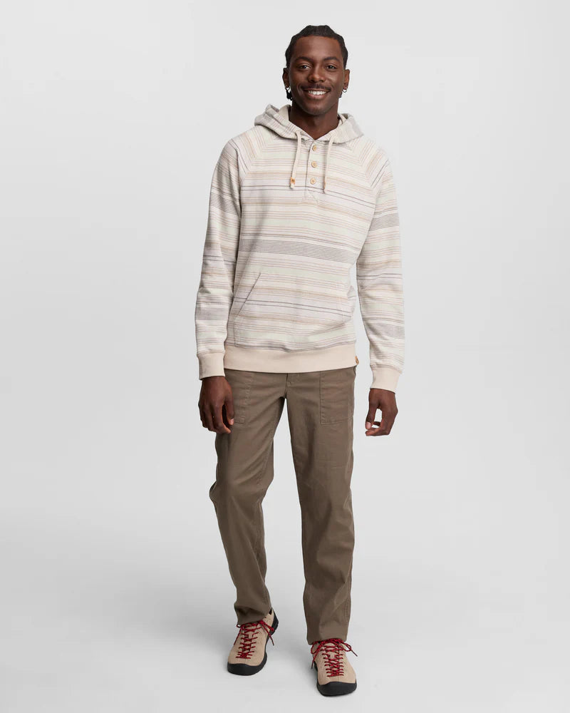 Ten Tree Woodrow Hoodie - Sand Stone Multi Stripe