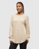 Ten Tree Broughton Sweater - Warm Oak Heather