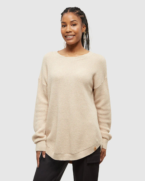 Ten Tree Broughton Sweater - Warm Oak Heather