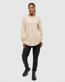 Ten Tree Broughton Sweater - Warm Oak Heather