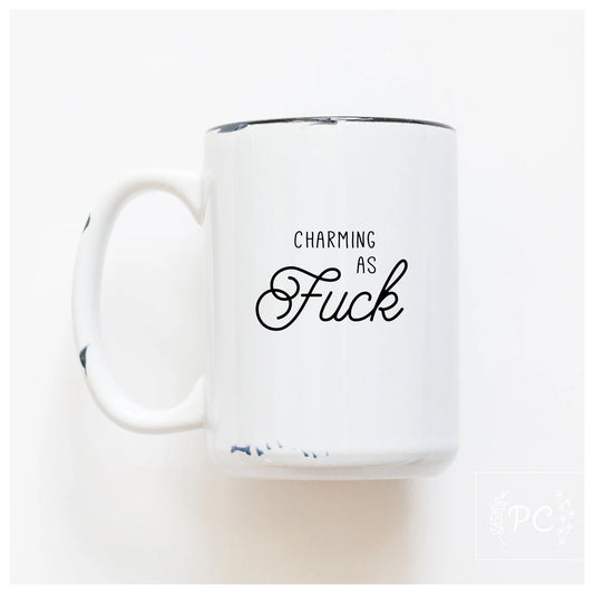 Prairie Chock Prints Charming As Fuck - White