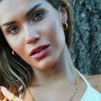 Hackney Nine Perido Earrings - Gold