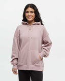 Ten Tree Bluffs Zip Hoodie - Vintage Mauve