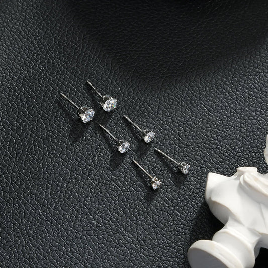 Hackney Nine Reign Studs - Silver