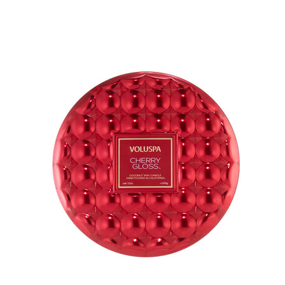Voluspa Candle 3 Wick Tin - Cherry Gloss