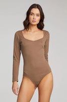 Saltwater Luxe Long Sleeve Bodysuit - Olive