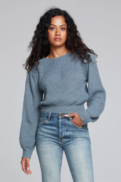 Saltwater Luxe Nisha Sweater - Slate – La Dee Dah Boutique