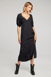 Saltwater Luxe Cinna Midi Dress - Black