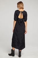 Saltwater Luxe Cinna Midi Dress - Black